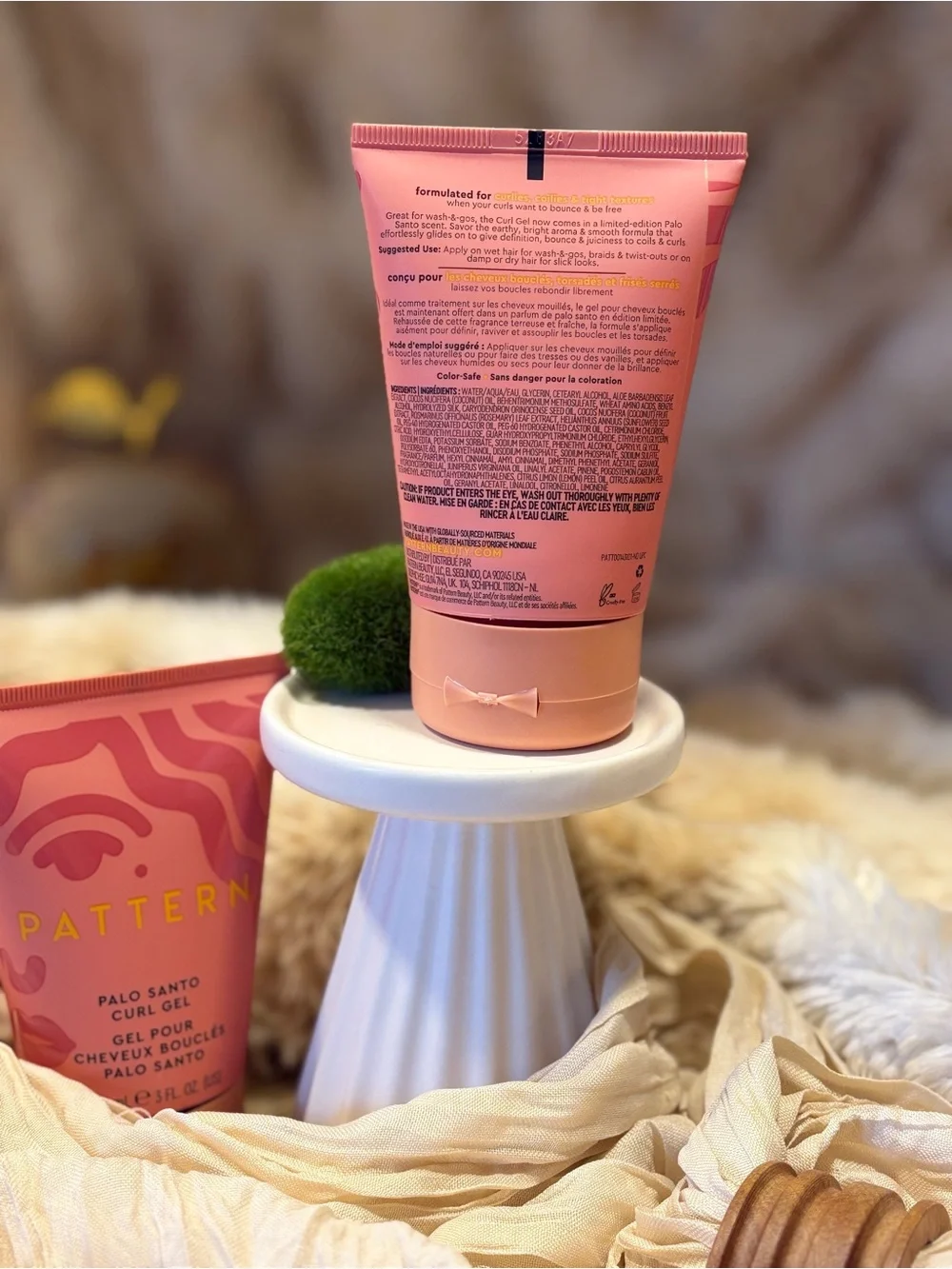 ➰ Pattern Palo Santo Curl Gel Flexible Hold Travel Size ➰   3oz | 88mL